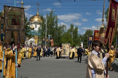 Традиционный крестный ход, посвященный дню славянской письменности и культуры